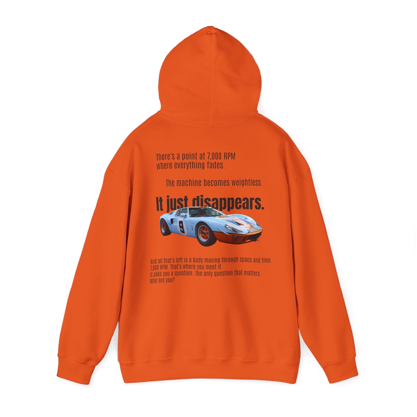 There’s a point at 7,000 RPM Hoodie