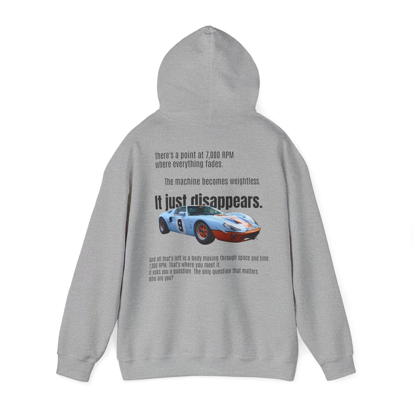 There’s a point at 7,000 RPM Hoodie