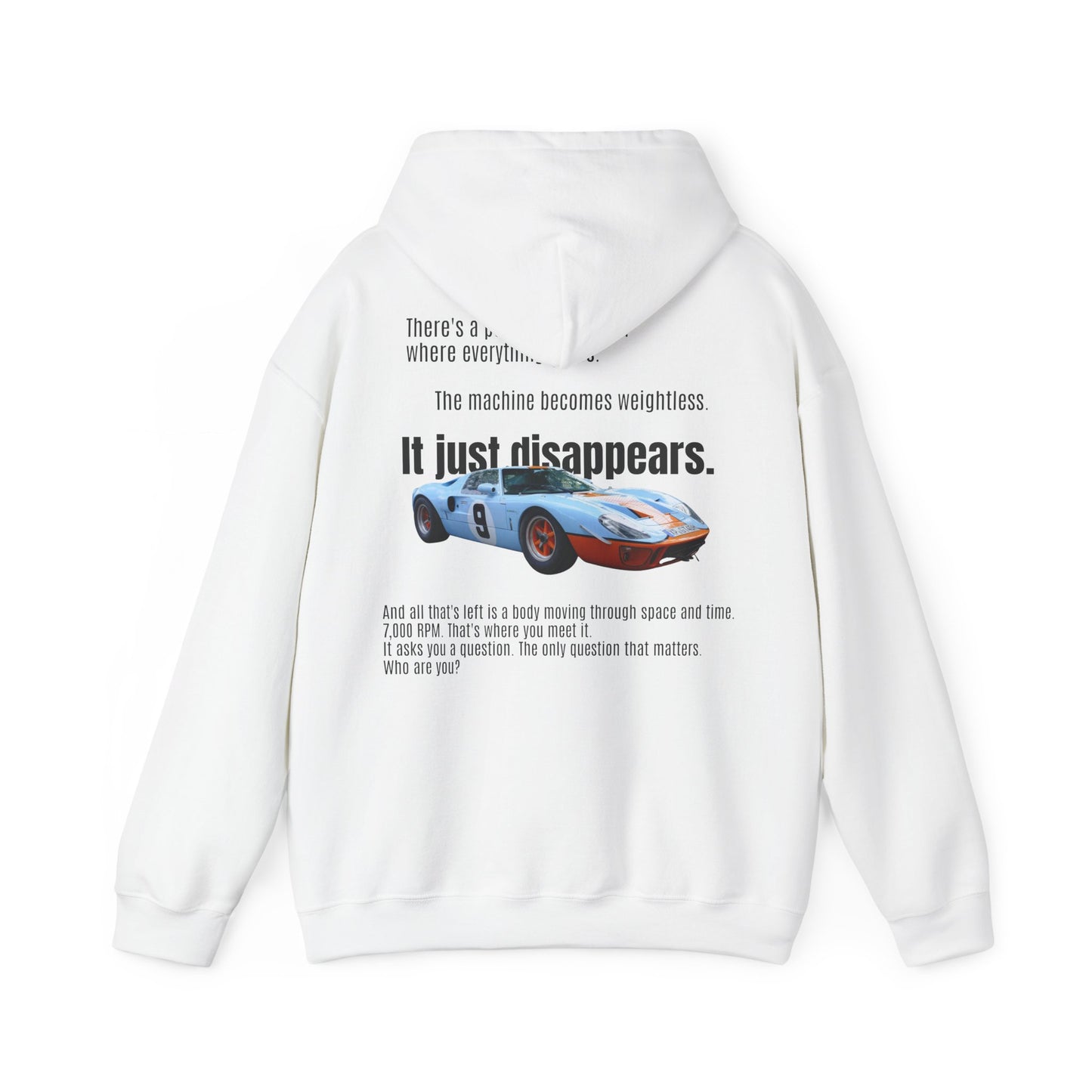 There’s a point at 7,000 RPM Hoodie