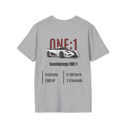 Koenigsegg One:1 Shirt